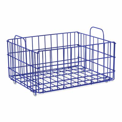 Basket - Wire / Blue