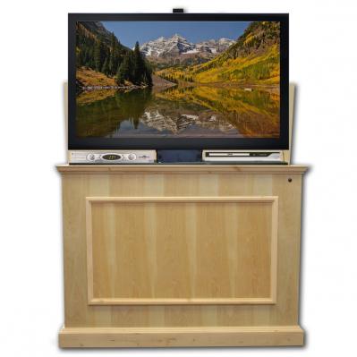 Elevate Unfinished TV Lift Cabinet