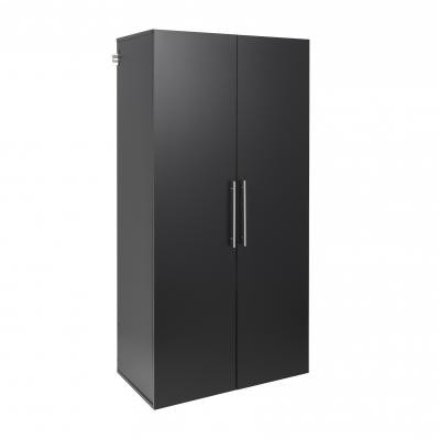 HangUps 36 inch Large Storage Cabinet, Black