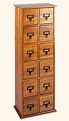 Cd Library Style Cabinet - 144