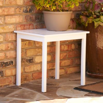 Hardwood End Table