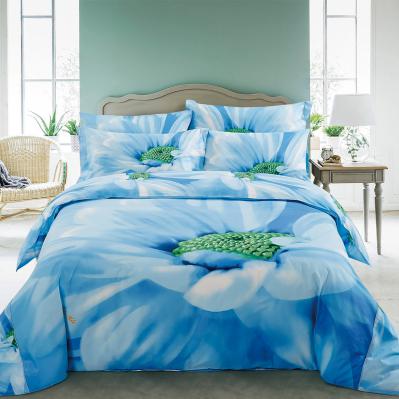 Floral King Duvet Cover Set Fitted Sheet Bedding | Dolce Mela DM511K