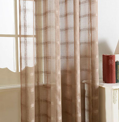 Sheer Curtains Window Treatments - Dolce Mela DMC485