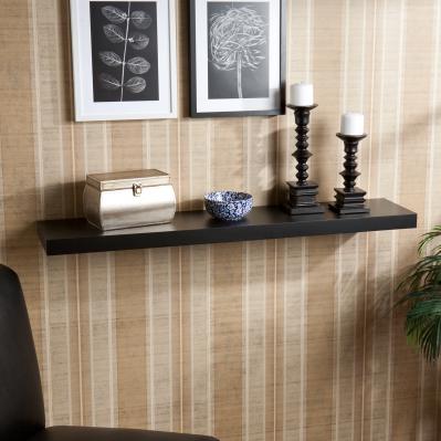 Chicago Floating Shelf 48 - Black