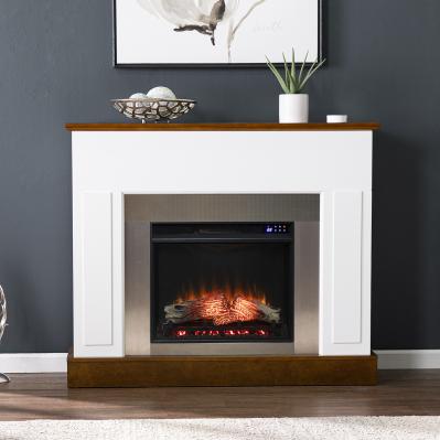 Eastrington Industrial Touch Screen Electric Fireplace