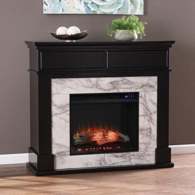 Petradale Electric Fireplace w/ Touch Screen Control Panel