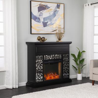 Wansford Smart Fireplace - Black
