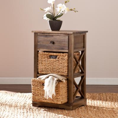 Jayton 2-Basket Storage Shelf