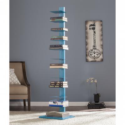 Spine Tower Shelf - Bright Cyan