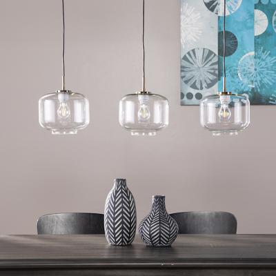 Alandari Glass Pendant Lamp - 3pc Set