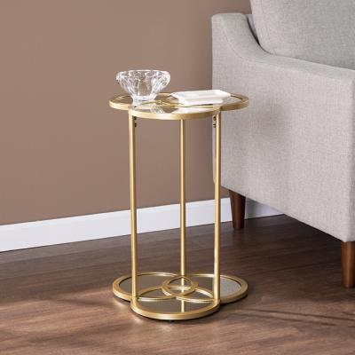 Shirland Geometric Accent Table