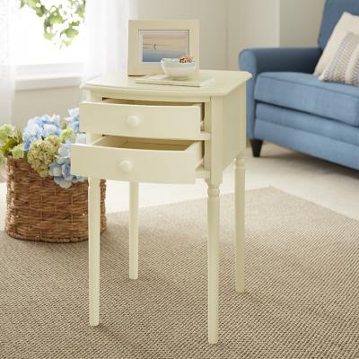 Avondale Tall Farmhouse Accent Table with Storage