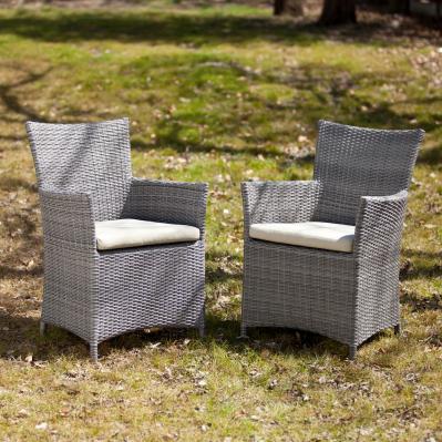 Bristow Outdoor Easy Chairs 2Pc Set