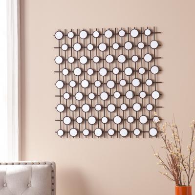 MIRRORED WALL SCULPTURE