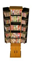 Media Storage Tower oak