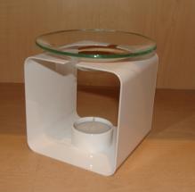 Cubical Fragrance Diffuser (Glossy White)