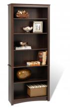 Espresso 6-shelf Bookcase