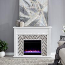 Hebbington Tiled Marble Fireplace