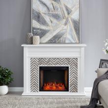 Hebbington Tiled Fireplace w/ Smart Firebox