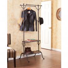 ENTRYWAY SHELF/HALL TREE