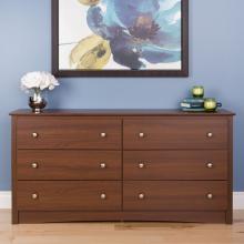 Riverdale 2 Drawer Nightstand Warm Cherry