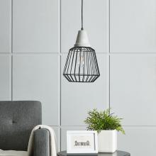 Brayonne Black Cage Pendant Lamp