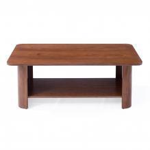 Curved Wood Coffee Table
