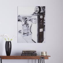 The Filling Station - Glass Wall Art
