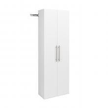 HangUps Collection 72 in. H x 24 in. W x 12 in. D White Wall Mounted Large Storage Cabinet