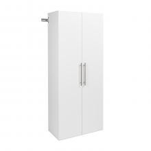 HangUps Collection 72 in. H x 30 in. W x 16 in. D White Wall Mounted Large Storage Cabinet