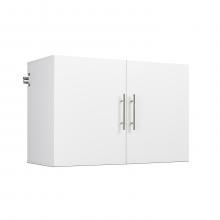 HangUps Collection 24 in. H x 36 in. W x 20 in. D White Wall Mounted Upper Storage Cabinet
