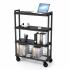 Cart - 4 Tier Wide Collection / Black