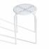 Side Table / Stool, White - Set Of 2
