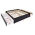 Select Black King 4-Post Platform Bed with 4 Drawers
