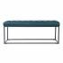 Ciarin Upholstered Hallway Bench - Blue