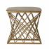 Mikkeli Square Upholstered Stool