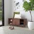 Parkdell Storage Bench with Sliding Doors