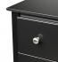 Sonoma 1-drawer Tall Nightstand, Black