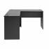 L-shaped Desk, Black