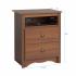 Monterey 2 Drawer Tall with Open Cubbie