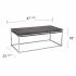 Lallston Contemporary Cocktail Table