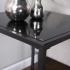 Argall Square Glass-Top End Table