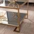 Horten Glass-Top Cocktail Table