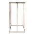 Nicholance Contemporary Glass-Top Console Table
