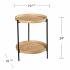 Verlington Round End Table - Natural
