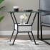 Darvette Glass-Top End Table