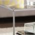 Knox Glam Mirrored Cocktail Table - Chrome