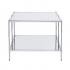 Knox Glam Mirrored Cocktail Table - Chrome