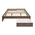 Select Drifted Gray King 4-Post Platform Bed with 2 Drawers