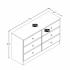 Astrid 6-Drawer Dresser, Drifted Gray